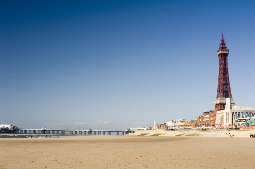 Photo of Blackpool Tower and beach